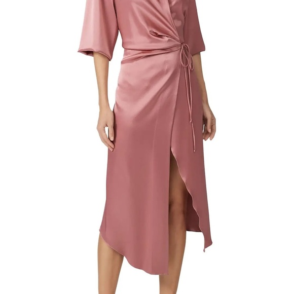 Nanushka Lais Dress Rose Size L - Picture 6 of 8